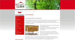 Desktop Screenshot of holzbau-elsen.de